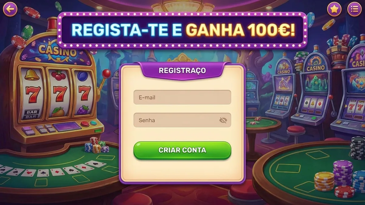 Registo com bónus